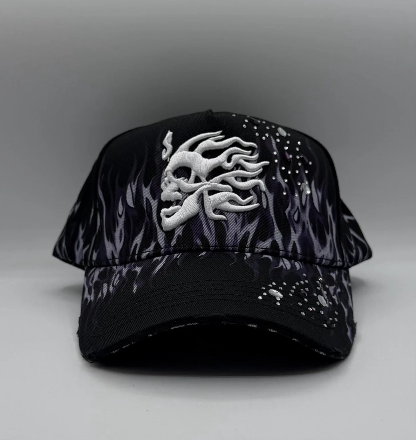 Cashedout Hat “PURPLE FLAME ” Just The Hat Brand New Dandy Hats Barbas Hats